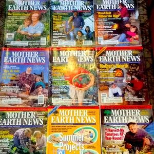 MOTHER EARTH MAGAZINES 1994-1995♥️